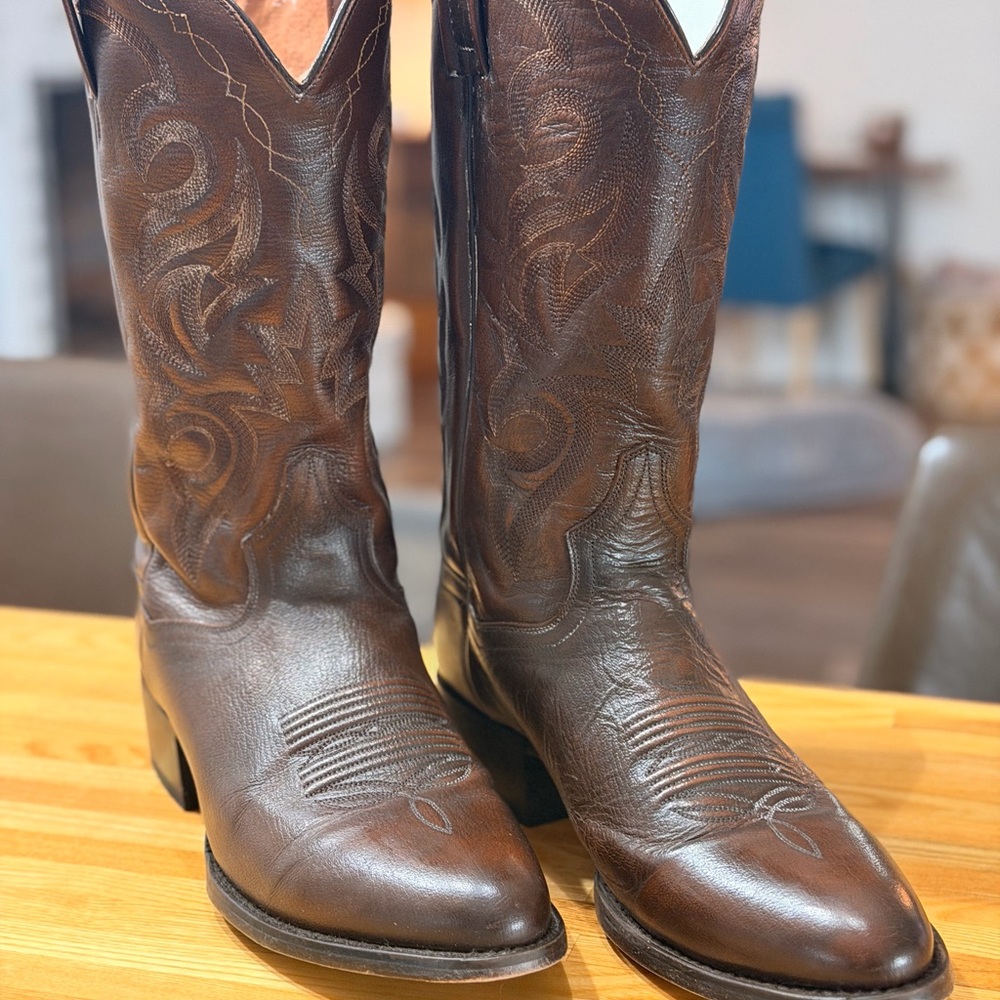 Dan Post Dark Brown Western Boots